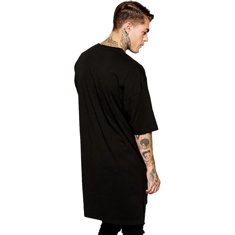 Футболка мужская белая с длинным рукавом в стиле хип хоп BMTX03|tees brands|brand men t shirtmens