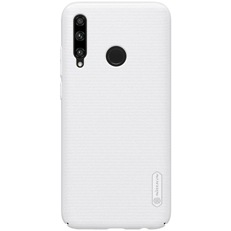 White Для huawei Honor 20 Lite бампер чехол Nillkin матовый Противоскользящий защитный чехол для Honor 20 Lite матовый жесткий чехол - Цвет: White