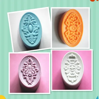 

Handmade Soap Silicone Mold Animal Candle Molds Polymer Clay vintage window flower,4 pcs/set