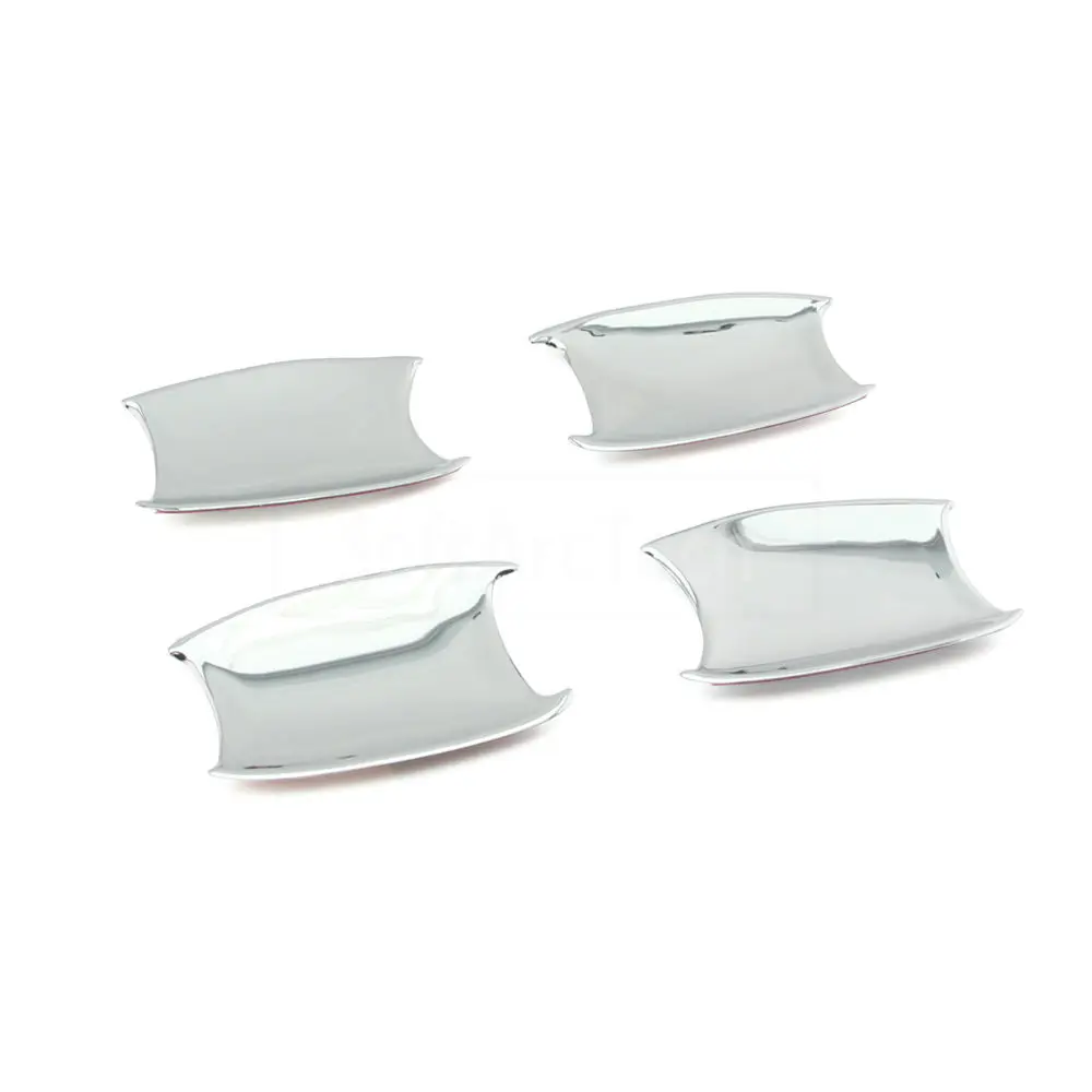 2017 автомобилей укладка ABS хром дверные ручки чашки Чаши Аксессуары подходит для