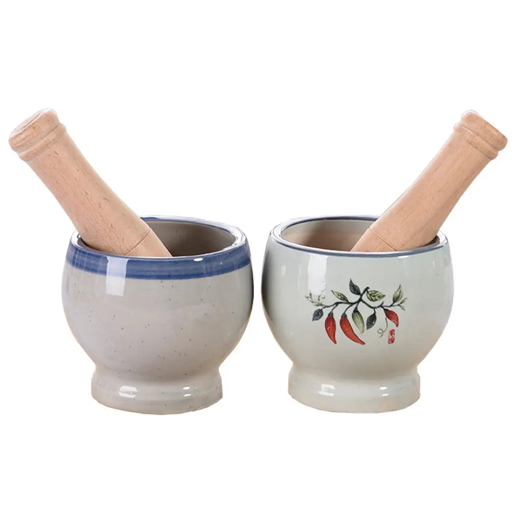 5 Colors New Home Mortar and Pestle Sets Ceramic Grinder Manual Garlic Machine For Abrading Chili Pepper Nut
5 Colors New Home Mortar and Pestle Sets Ceramic Grinder Manual Garlic Machine For Abrading Chili Pepper Nut