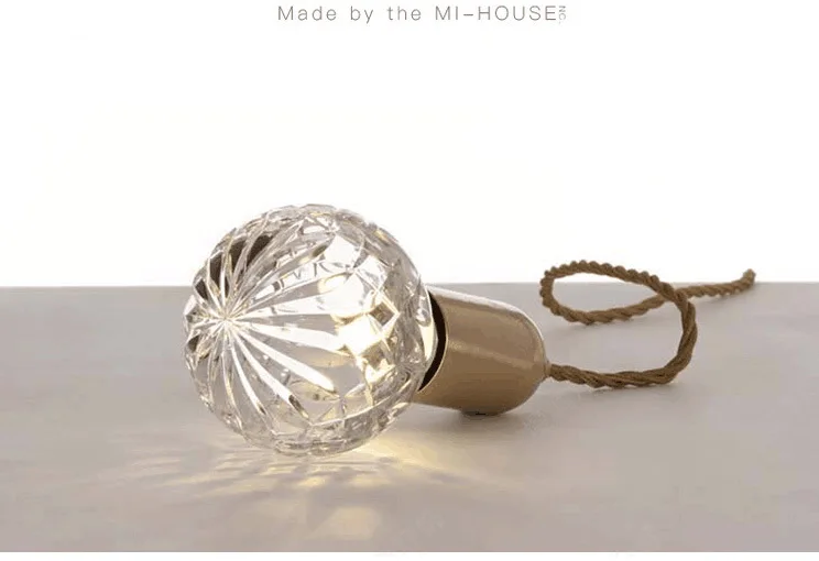 Скандинавская Минималистичная ресторанная лампа в стиле лофт резные стеклянные