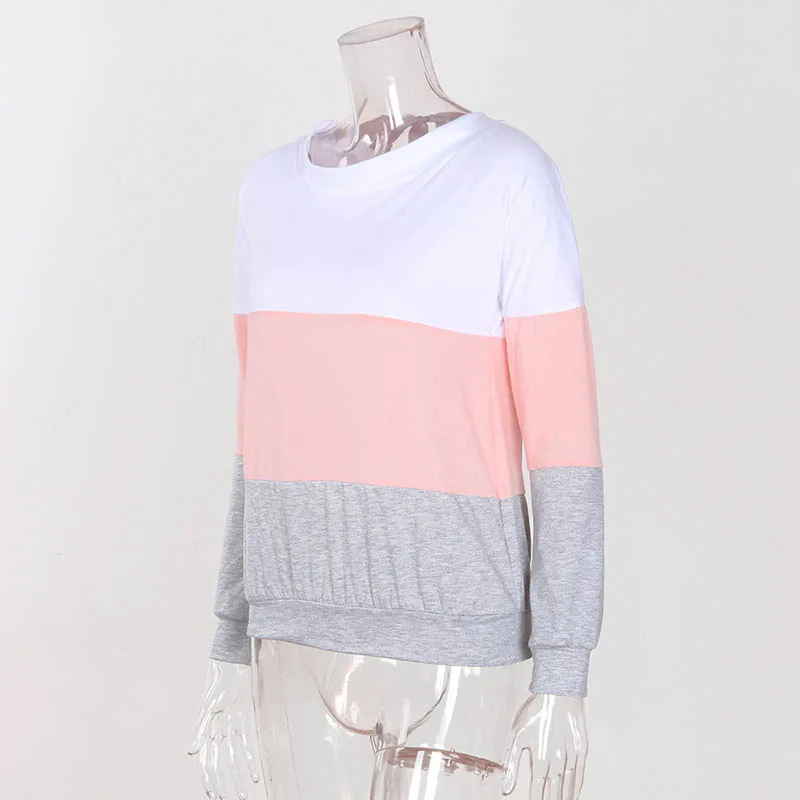 Женский свитер с длинным рукавом Повседневный свободный со шнуровкой на спине