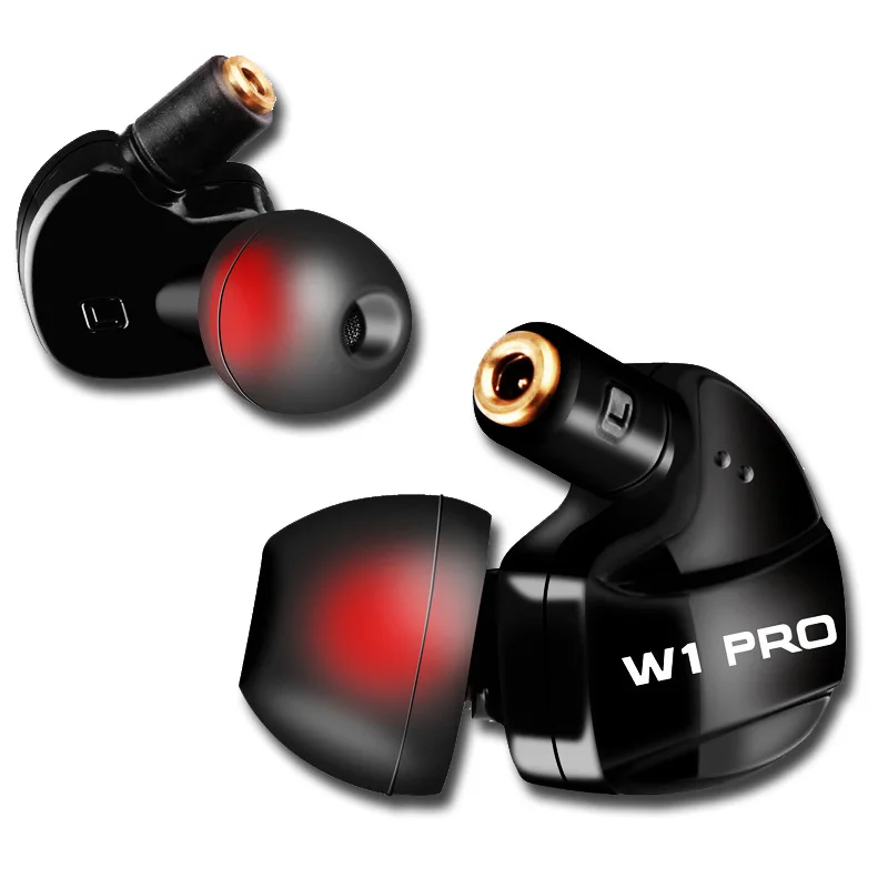 Rukz W1Pro Профессиональные съемный кабель спортивные наушники для бега Шум Изоляция