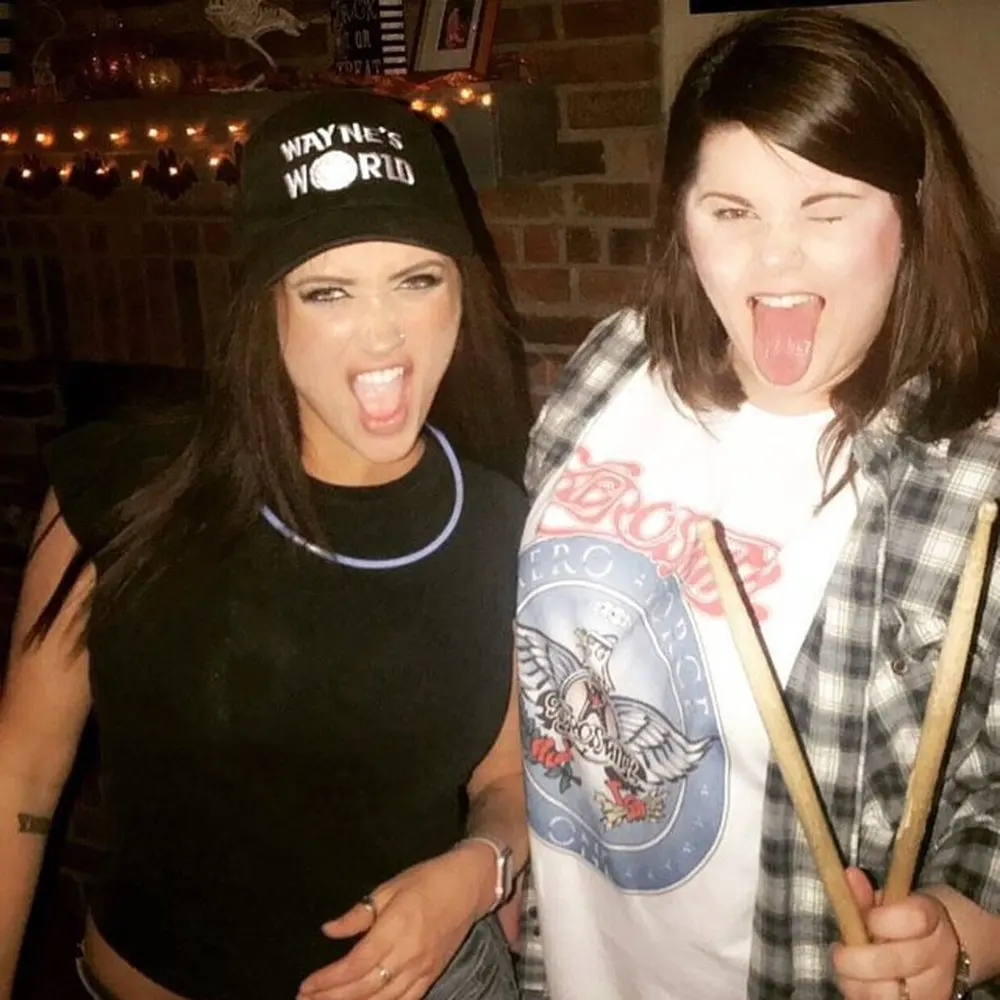 

2019 New Arrival Wayne's World Garth Aerosmith T-shirt Women Funny T-shirt Unisex Wayne's World Shirt