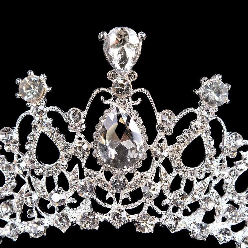 Новинка 2019 Роскошная принцесса кристалл AB свадебная корона диадема светильник