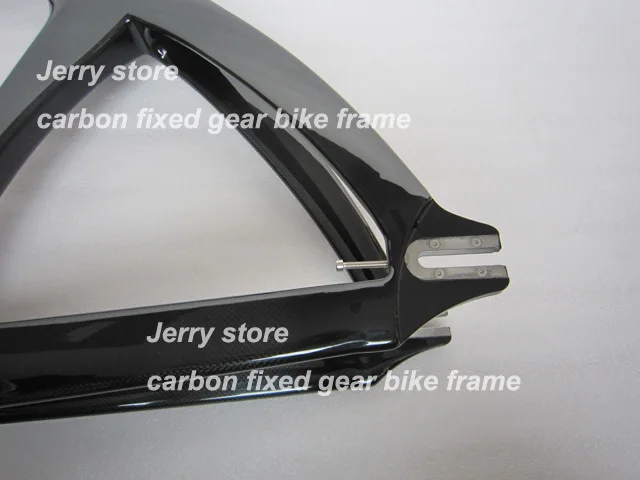Рама из 100% углеродного волокна 700C рама для велосипеда с фиксированной передачей