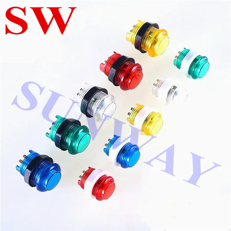 Аркада DIY части нулевой задержки USB энкодер + 8 полосный джойстик светодиодные