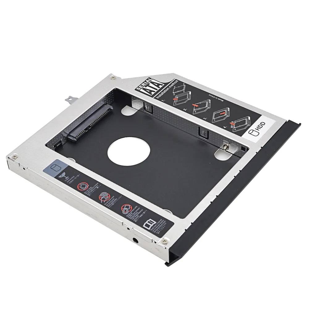 Высокое качество SATAIII второй HDD Caddy 12 7 мм 2 5 &quotSSD корпус для Lenovo ThinkPad L410 L412 L420 L421 L430