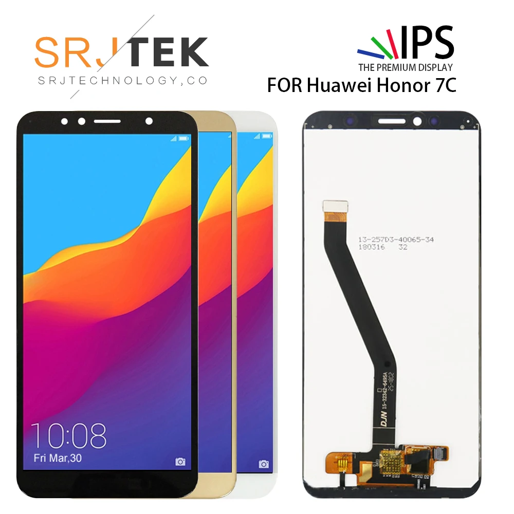 

Дисплей с тачскрином GRF&WENO для Huawei Honor 7C, с рамкой/ без рамки