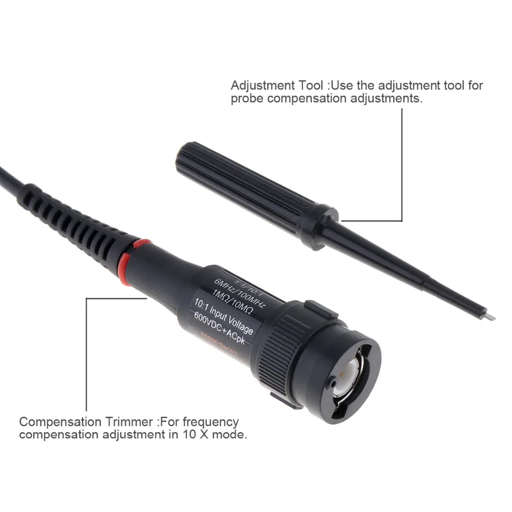 ZJMLING Новый P6100 профессиональный датчик осциллографа высокого напряжения