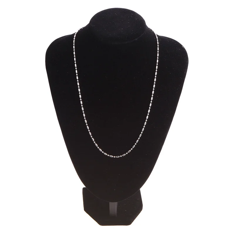 Популярные Винтажные бусины посеребренные ювелирные изделия модное ожерелье