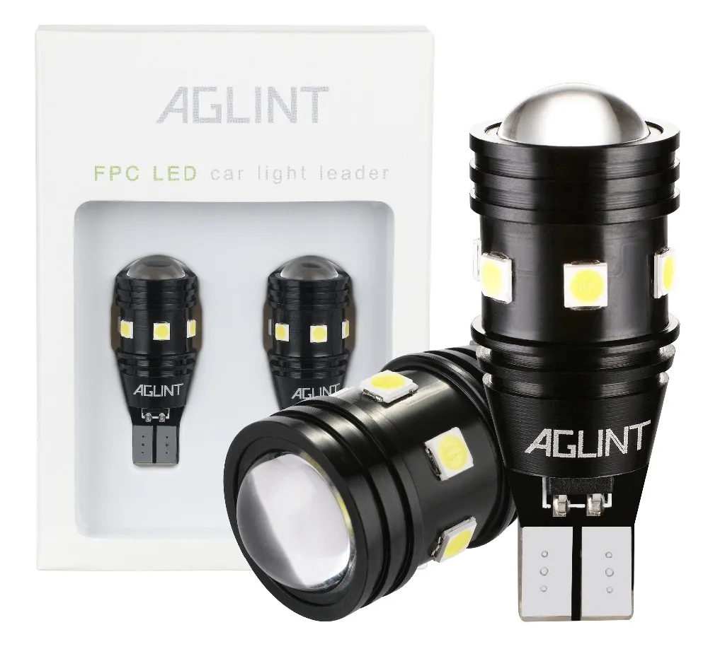 AGLINT 2 шт. T15 W16W 912 921 CANBUS OBC без ошибок T16 светодиодный лампы 3030 SMD 9 s авто задний