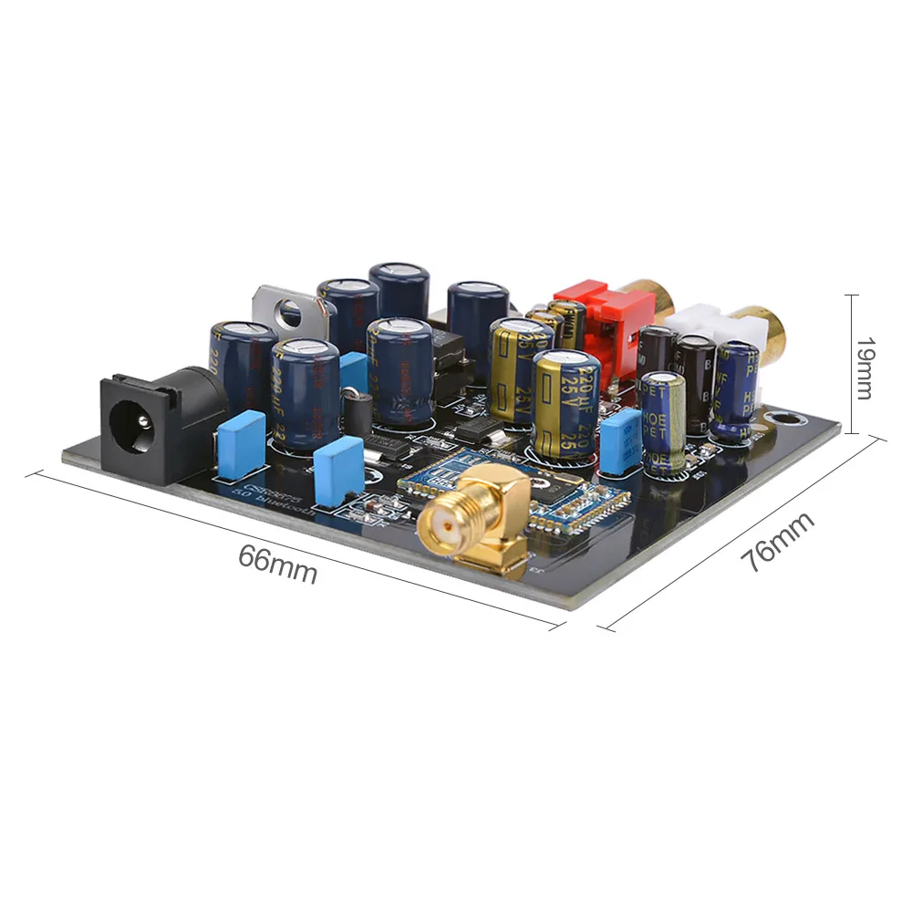 Плата беспроводного приемника AIYIMA CSR8675 с Bluetooth 5 0 декодера PCM5102 антенной JRC5532 Op