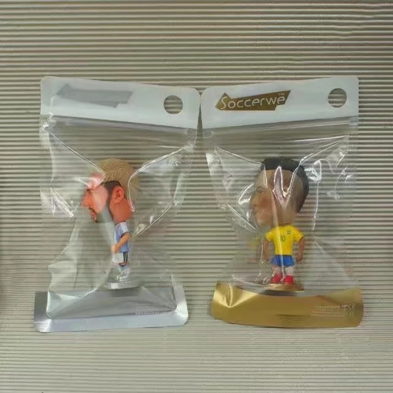 

Soccerwe 6.5cm Height Soccer Star Dolls Ronaldo Baggio Zanetti Figures