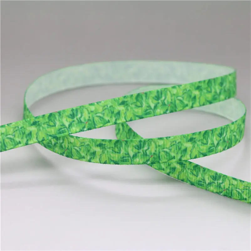 1 DHK 3/8 ''10 ярдов цветы напечатанные ленты аксессуар hairbow головной убор DIY украшения OEM 9 мм B1790 - Цвет: 1