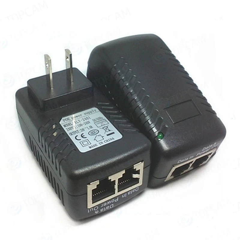 Инжектор POE для IP CCTV камера Камера US AU UK ЕС Дополнительно Мощность над инжектор Ethernet POE коммутатор Ethernet адаптер POEB48E