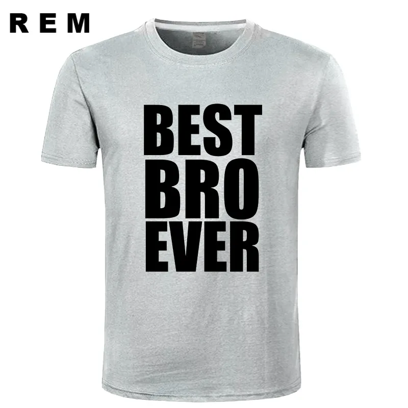 7 Новая футболка с надписью «Best Brother Ever», футболка, Футболка, большой маленький подарок, забавная классная футболка, футболка унисекс, больше размеров и цветов - Цвет: 7