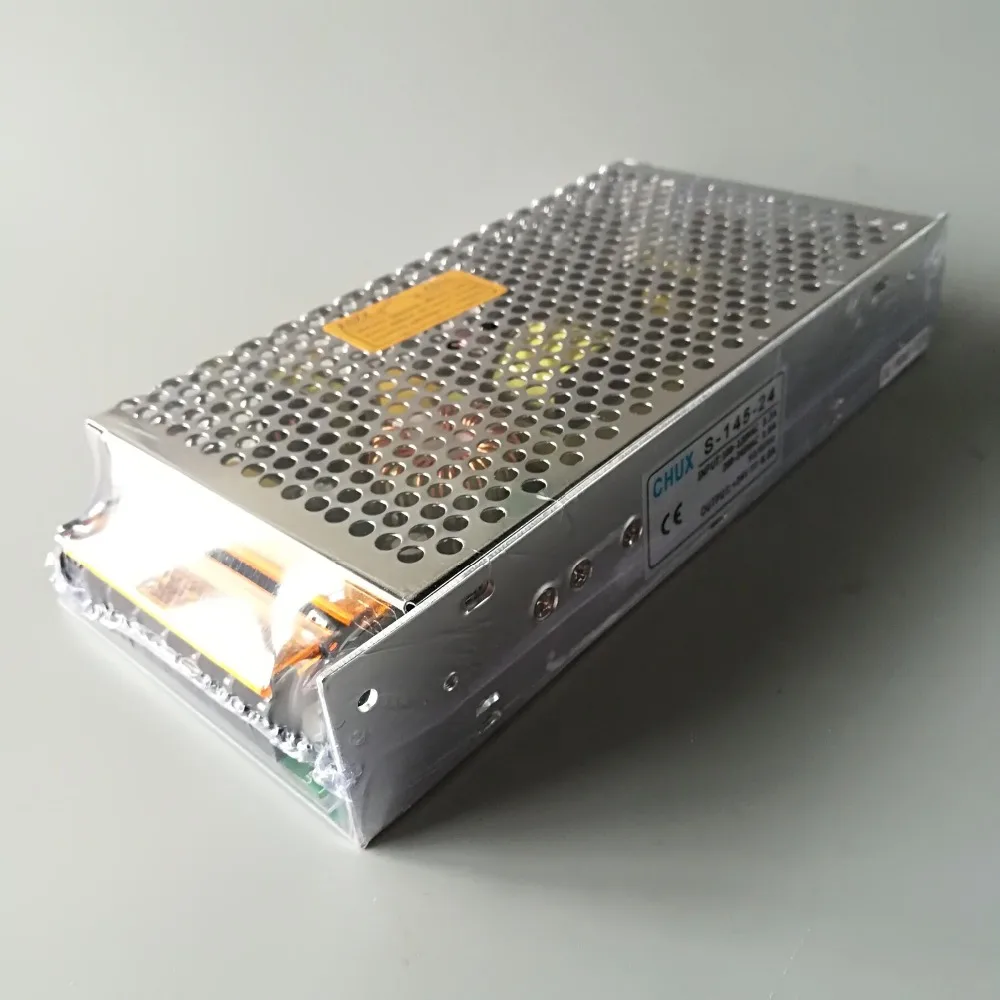 Импульсный источник питания 145 вт с одним выходом для светодиодной ленты 5 В 15 12 24