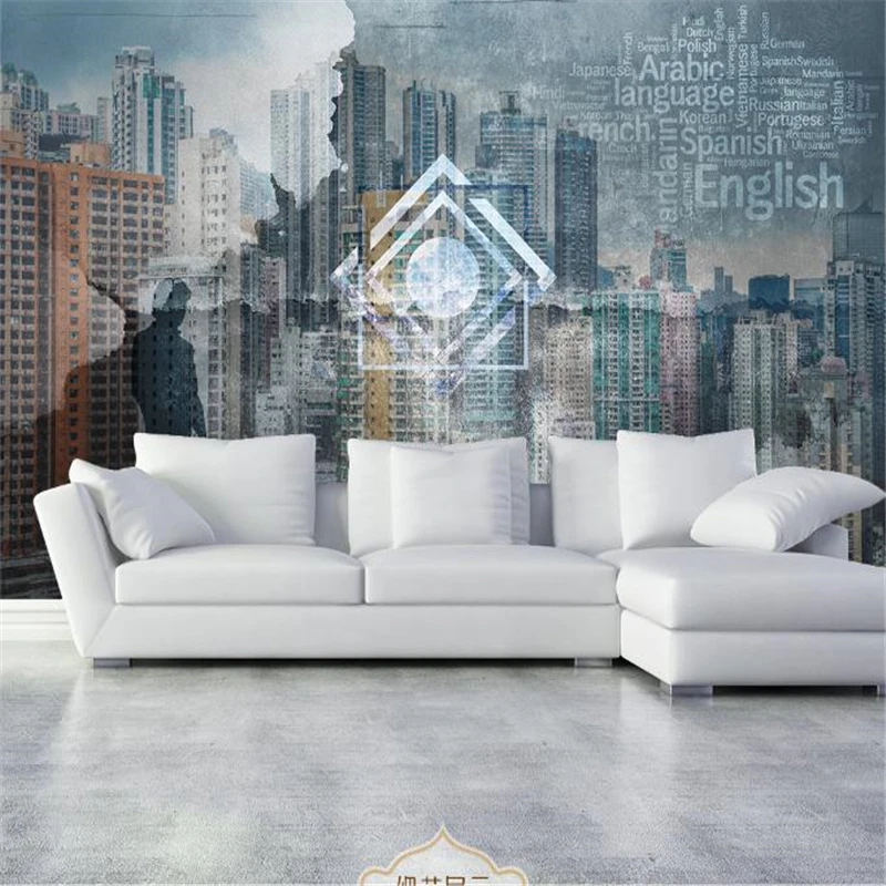 

Modern City Wallpapers for Walls 3D Wall Murals Photo Wallpapers for Living Room Bedrooms TV Background Walls Papers Home Decor