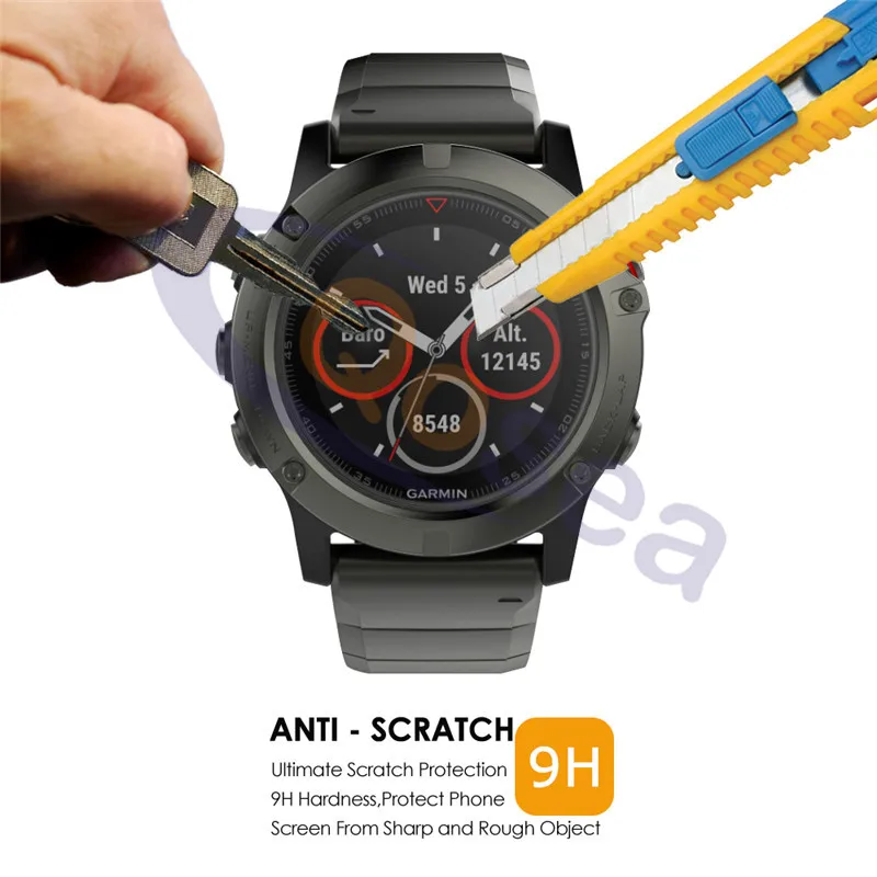 Для Garmin Fenix 5 Премиум Закаленное стекло Ультра прозрачная 9H защитная пленка Взрывозащищенная для Garmin Fenix 5 Защита экрана