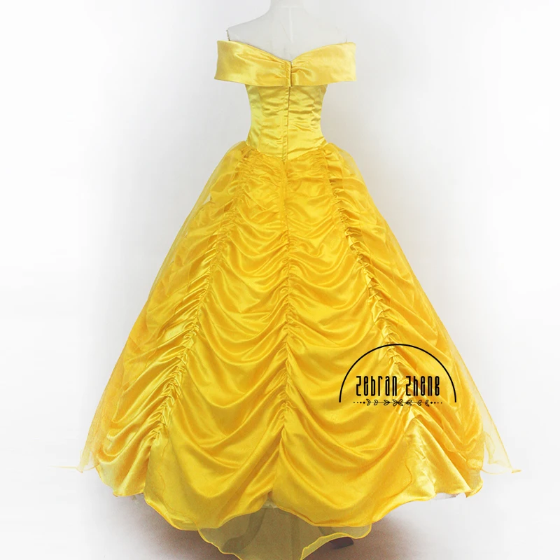 Новинка косплей костюм принцессы Белль для взрослых на Хэллоуин женские костюмы