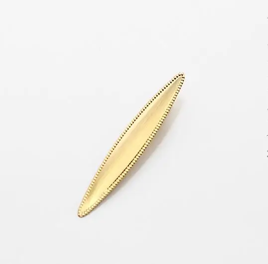 S 8.8 cm HUANZHI матовые металлические золотые, серебряные, полые треугольные изогнутые заколки для волос квадратные заколки-пряжки для волос заколки для волос аксессуары для волос для женщин - Окраска металла: S 8.8 cm