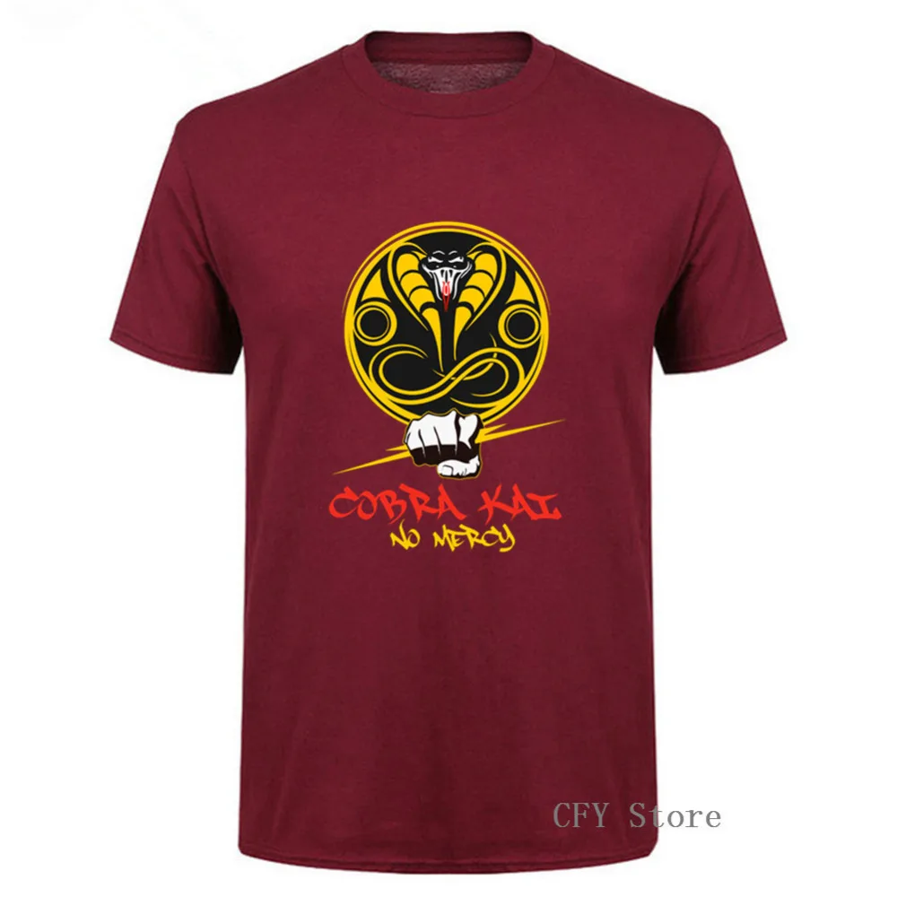 Cobra Kai special edition для мужчин футболка Удобные Хлопковые футболки 2019 Креативный