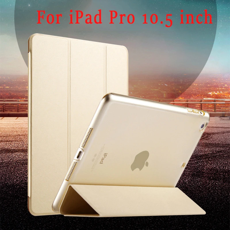 for iPhone iPad Pro 10.5 inch Case Slim Folding Flip Stand Full 10.5 inch Tablet Cover PU Leather Anti fall for iPad 10.5 Case