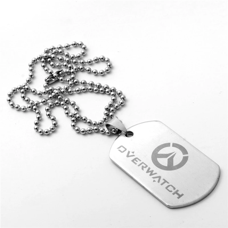 RONGQING 5 шт./лот из нержавеющей стали 316l игровые Overwatch оптовая продажа кулон