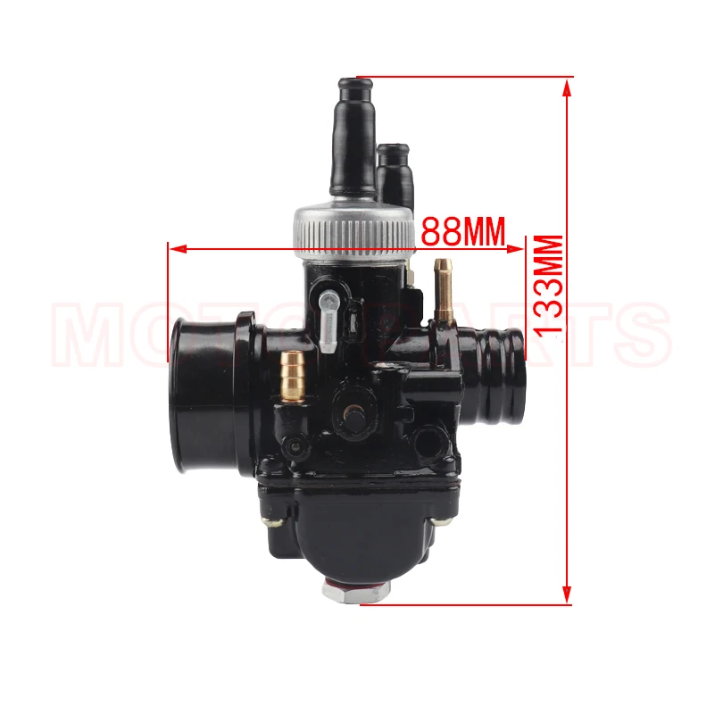 19 мм Dellorto PHBG DS черный гоночный Карбюратор Carb DIO JOG 50cc 90cc BWS100|Карбюратор| |