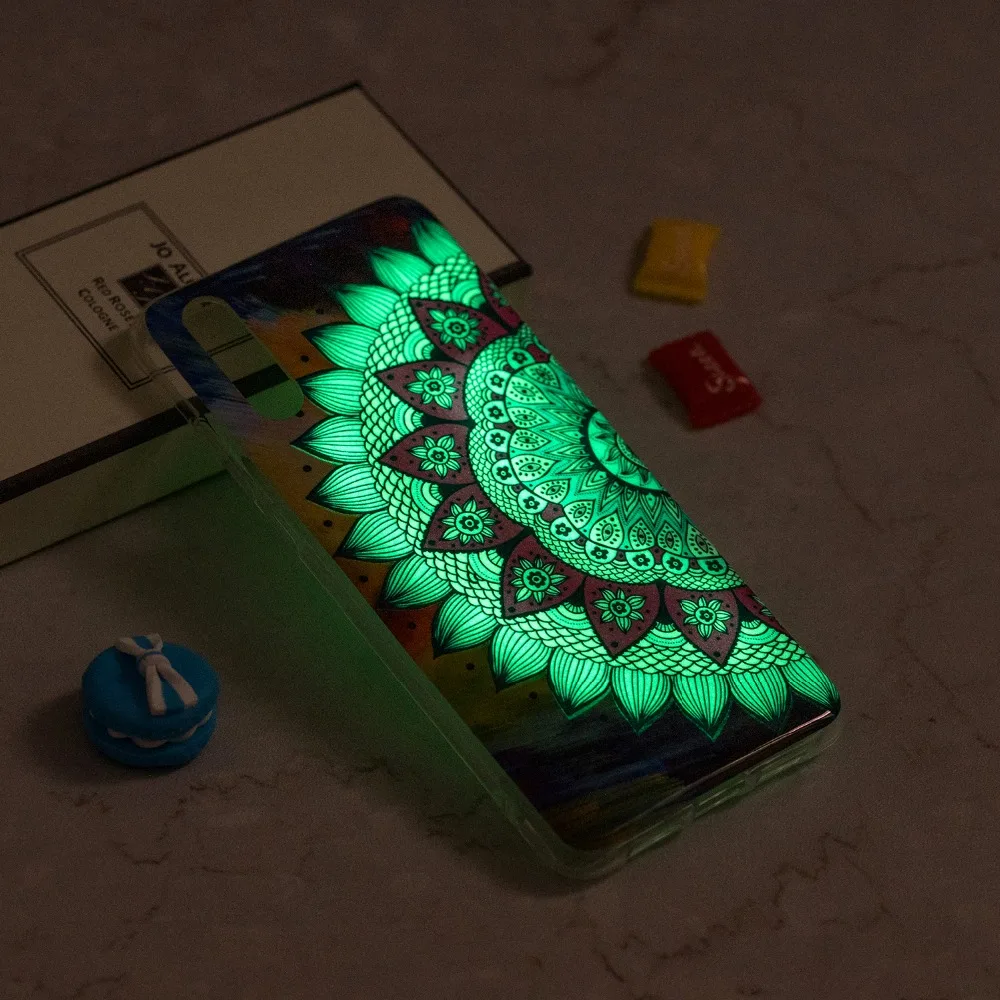 Ночник светящийся чехол для coque Huawei P20 Pro силиконовый Pro/P20 Lite P20Lite |