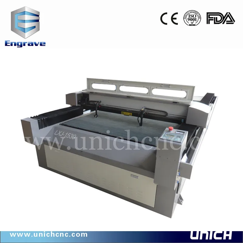 ДВЕ головы Заводская цена машины лазерной/co2 лазерная гравировка машина/автомат