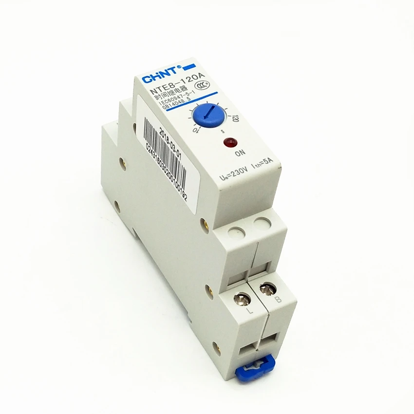 

CHINT Time Delay Relay NTE8-120A 10~120S Control-off Relay AC230V