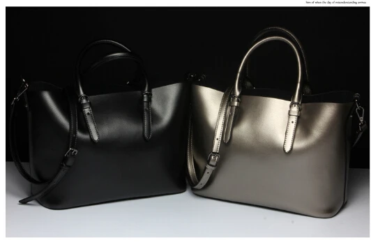 

Fashion newest design genuine leather women's popular handbag vintage large capacity shoulder bag simple female bag rtfgt85989