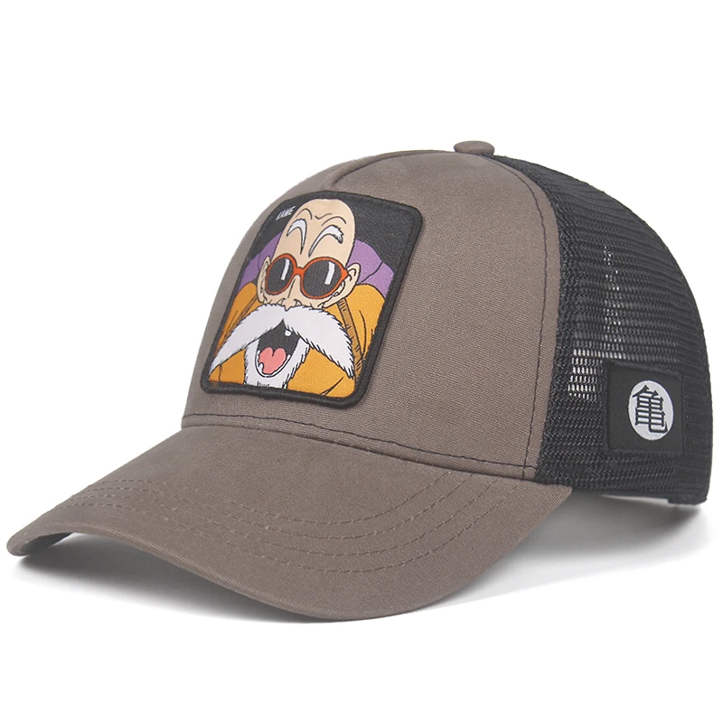 Бренд Dragon Ball Z Goku VEGETA MAJIN Snapback оберточная Стеклопластиковая Мужская и Женская Хип-хоп шляпа для папы грузовая сетчатая шапка дропшиппинг