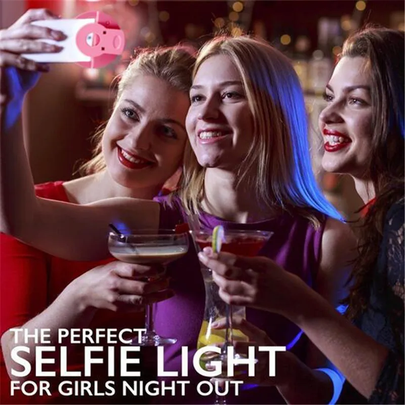 Selfie Портативный Светодиодной Вспышкой Камеры Телефона Фотографии Световое