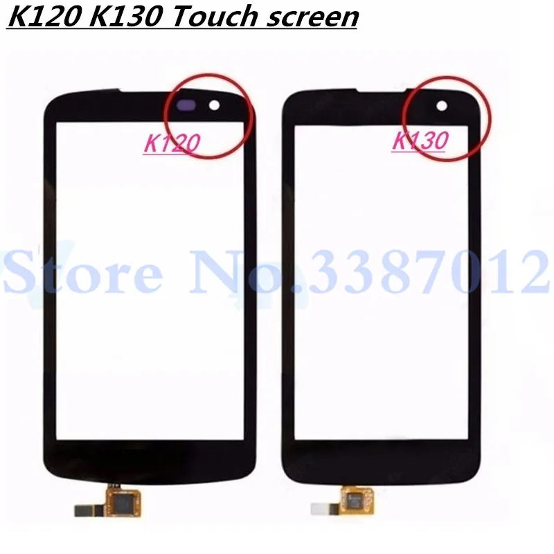 Сменный Экран 4 5 дюйма для LG K4 K120 K121 K120E K130 K130E сенсорный экран с цифровым