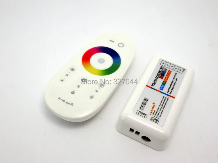 10 компл./лот 4 Канальный Телефон светодиодный сенсорный контроллер 2 4G РЧ пульт