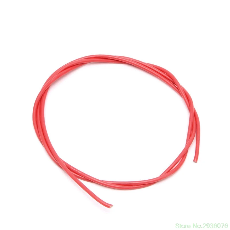 24AWG Калибр силиконовый гибкий провод многожильный V# медные кабели 5 м для RC черный красный Прямая поставка поддержка