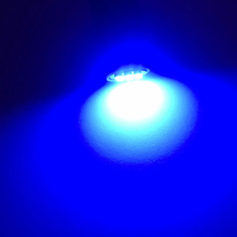 10X T10 3 SMD 7014 светодиодный 3SMD 7020 1 Вт белый синий красный зеленый желтый W5W