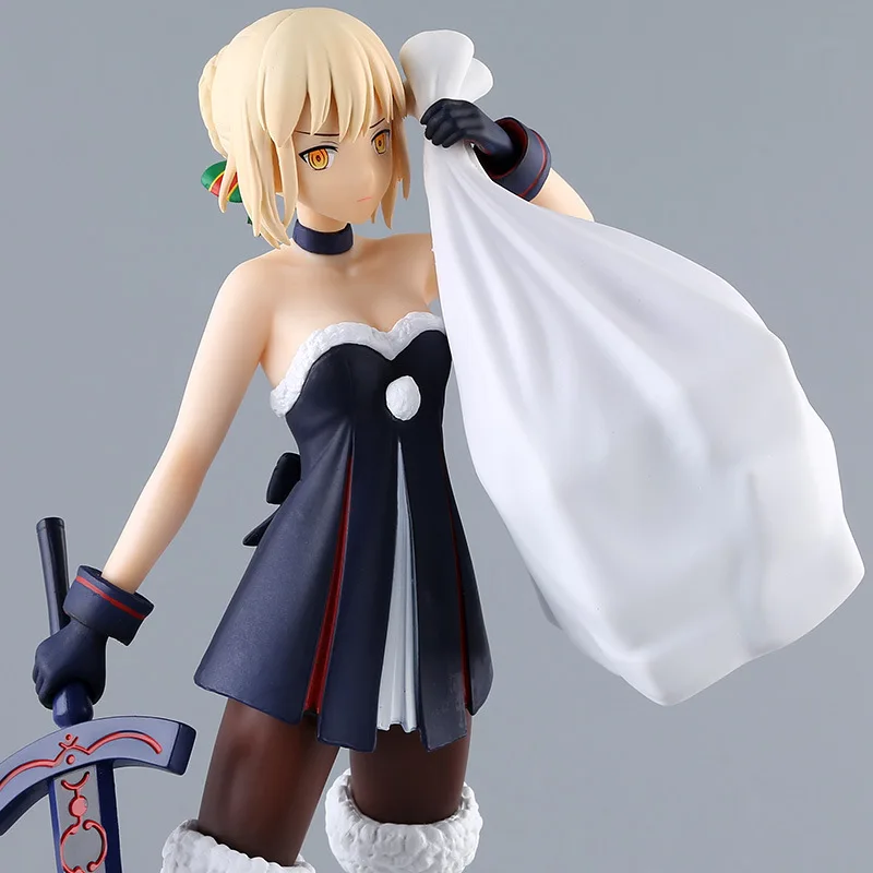 Fate/stay night Mordred black dress Xmas Saber action Figure toys christmas Merry saber figura T30 | Игрушки и хобби
