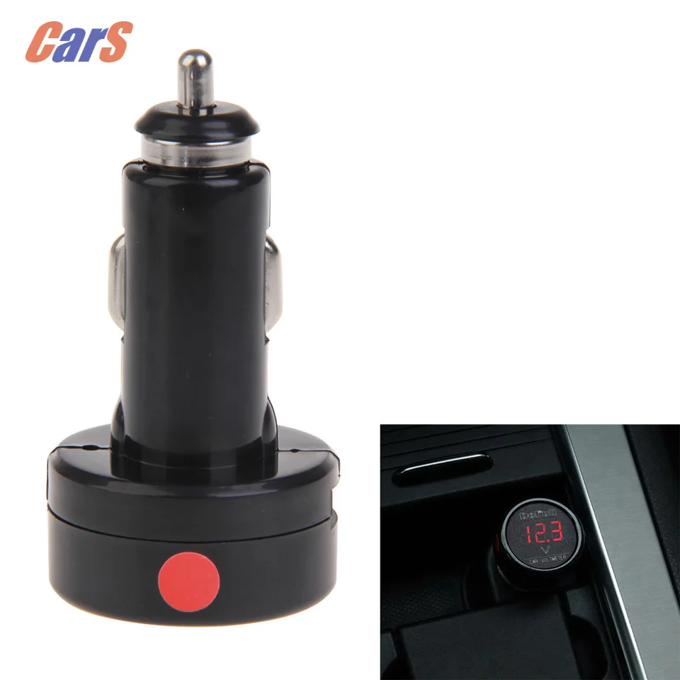 Автомобильное зарядное устройство для прикуривателя цифровой автомобильный