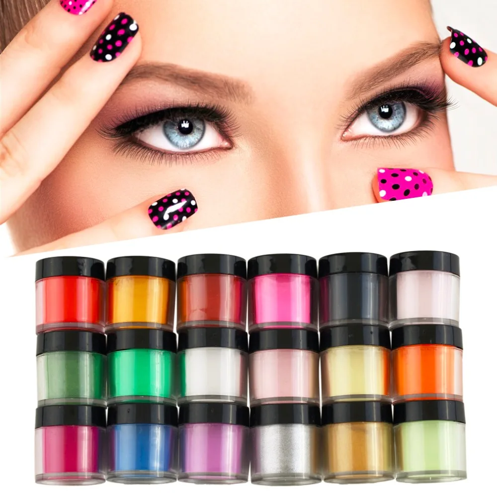 Дизайн ногтей Tool Kit акриловые блеск Косметическая пудра Builder УФ набор красоты