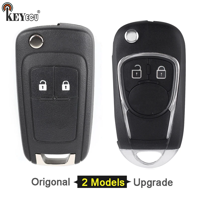 KEYECU для Opel Chevrolet Cruze Aveo Orlando оригинальный/модифицированный откидной складной