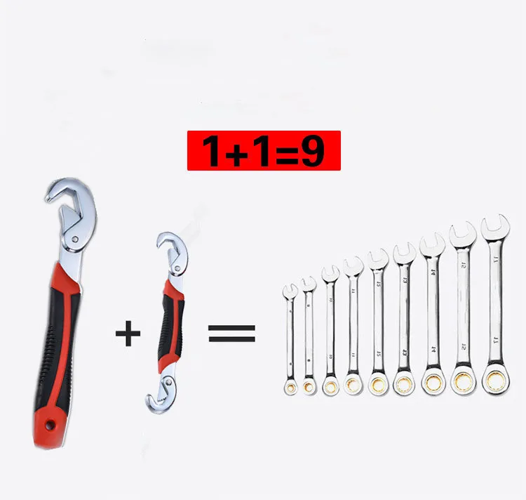 Новый 2 шт./компл. универсальный гаечный ключ тип крючка CR-V прочный два набора для