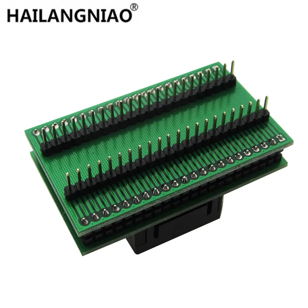 PLCC44 К DIP44 IC программирующий адаптер тестовая розетка микросхемы|adapter chip|adapter icadapter