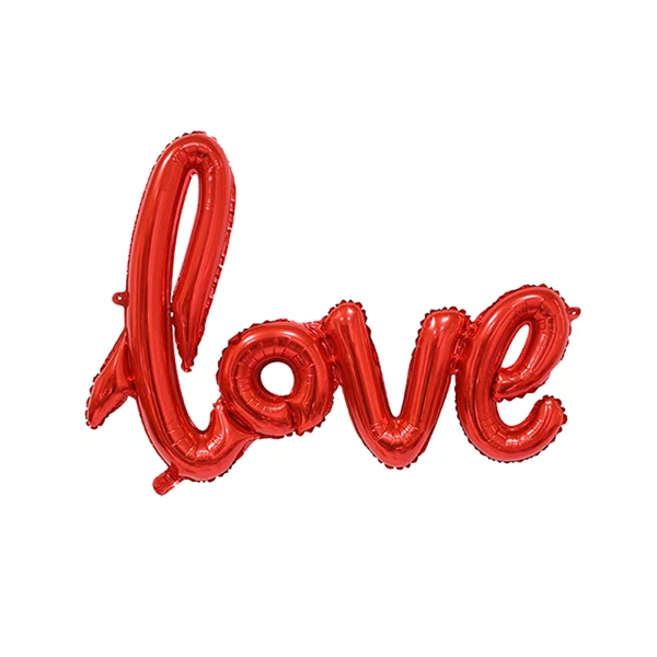 1 шт. воздушные шары с надписью Love большой фольгированный воздушный шар Декор для