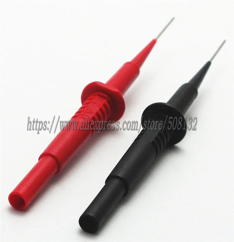 Изоляционные Пружинные тестовые наконечники для банана диаметром 4 мм зонды