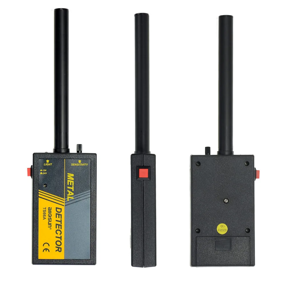 Все солнце TS66A ручной металлоискатель/Pinpointer водонепроницаемый фонарик Высокая